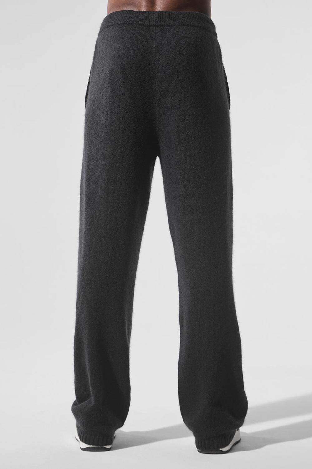 Black Men Alo Yoga New Class Cashmere Sweatpant | Australia  78246-APUO