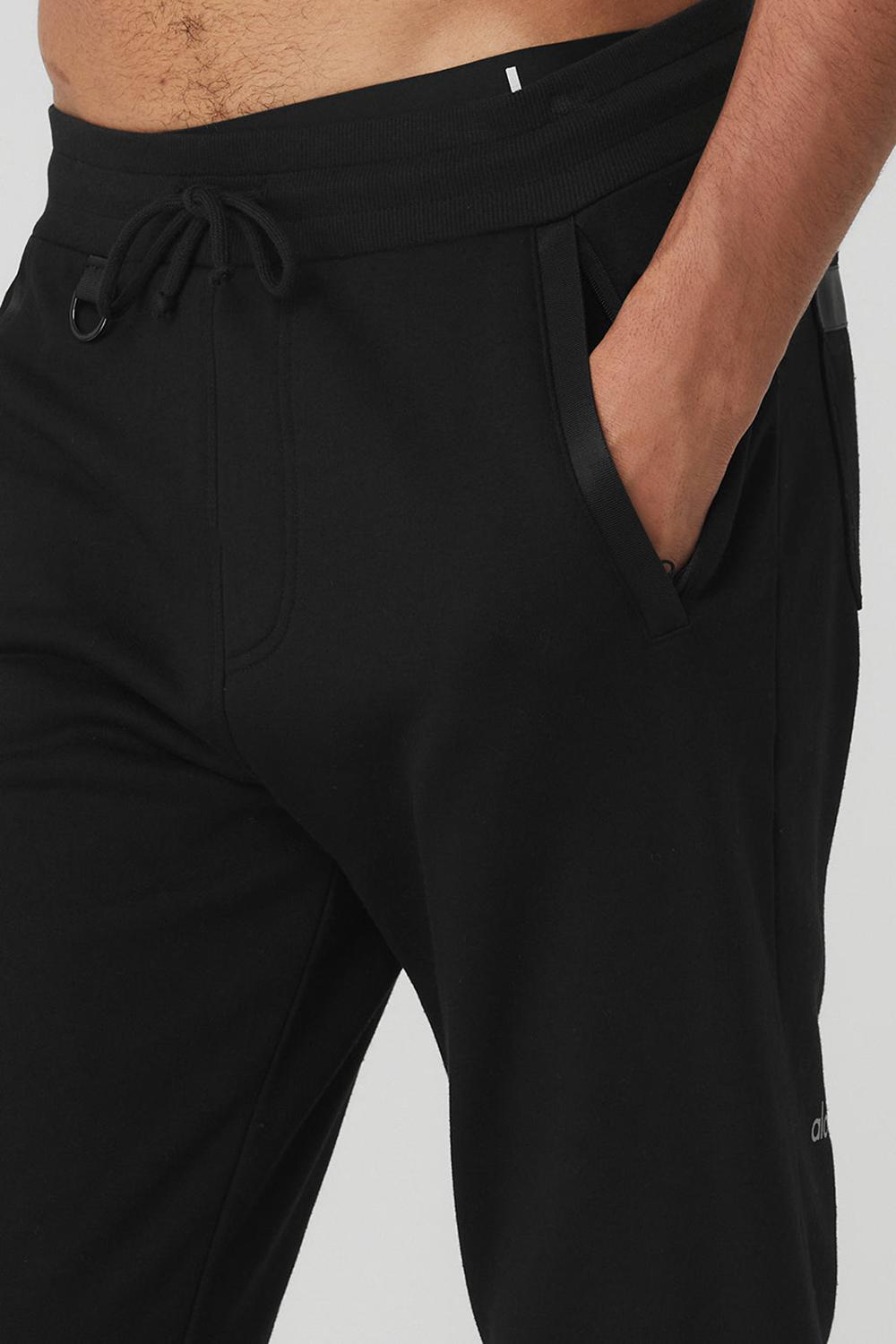 Black Men Alo Yoga Nomadic Sweatpant | Australia  97821-AHOY