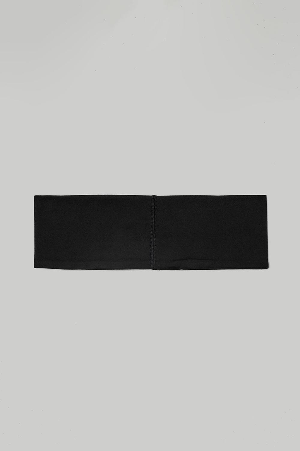Black Men Alo Yoga Performance Conquer Headband | Australia  42860-WGIZ