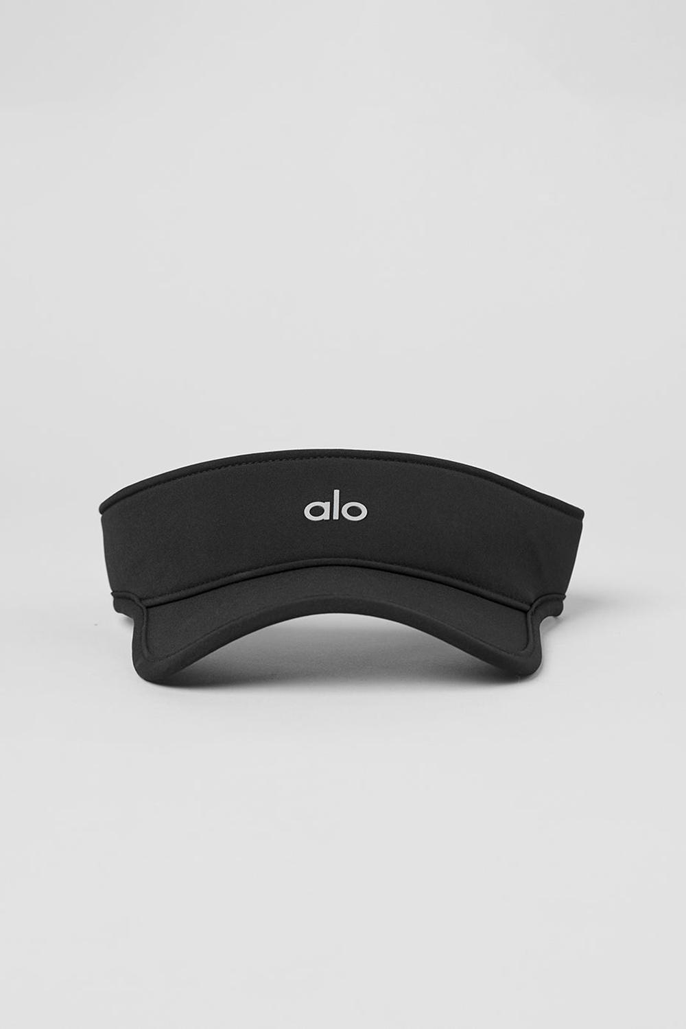 Black Men Alo Yoga Performance Eclipse Visor | Australia  57631-NPEX