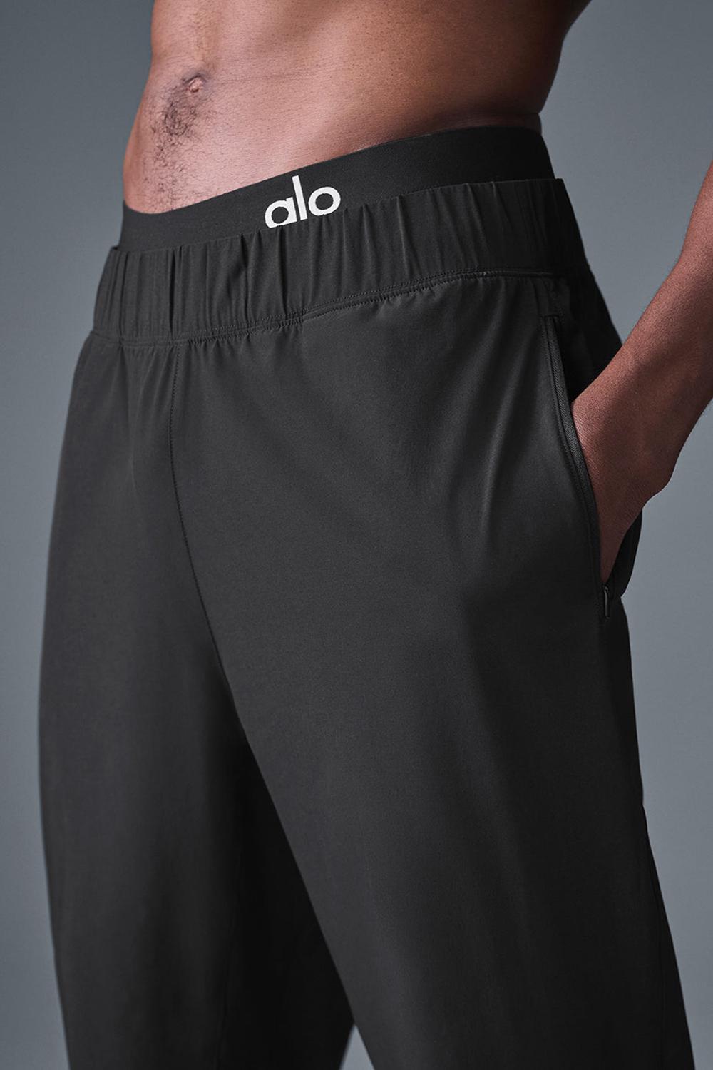 Black Men Alo Yoga Repetition Pant | Australia  25671-UEQK