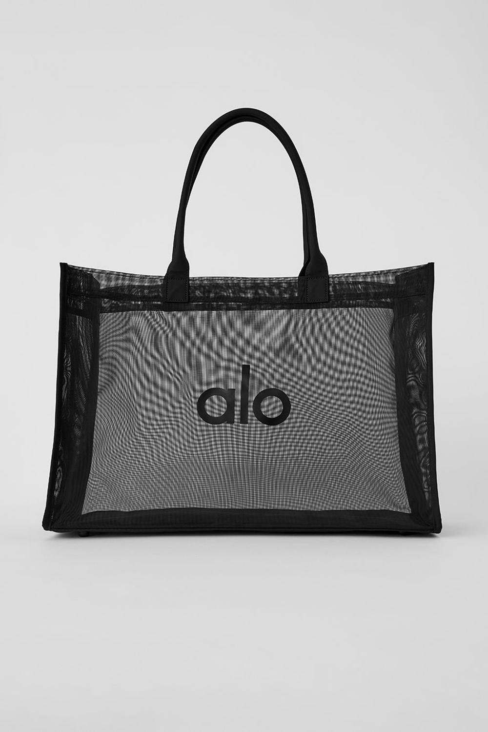 Black Men Alo Yoga Sheer Tote Bag | Australia  08574-DGEW