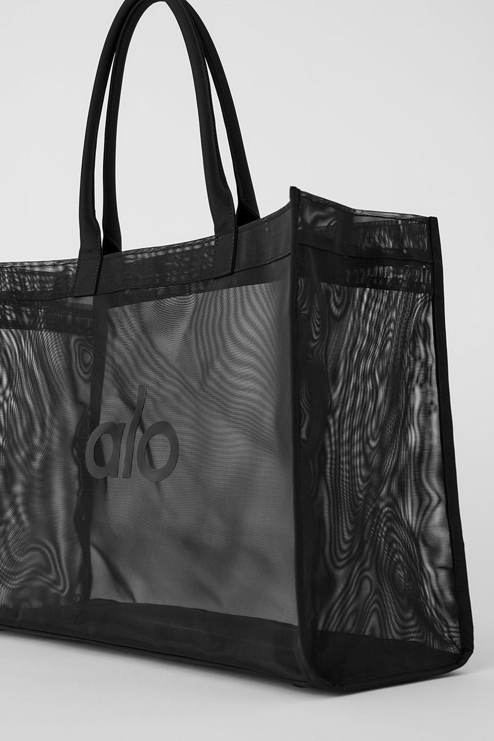 Black Men Alo Yoga Sheer Tote Bag | Australia  08574-DGEW