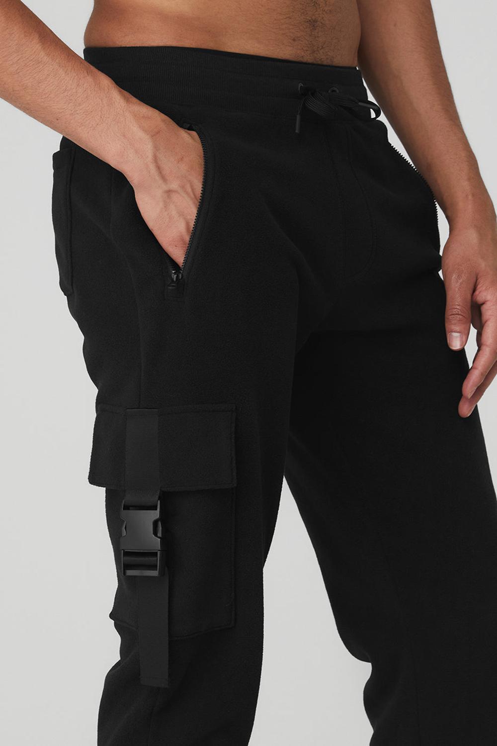 Black Men Alo Yoga Streetside Sweatpant | Australia  97051-QGLJ