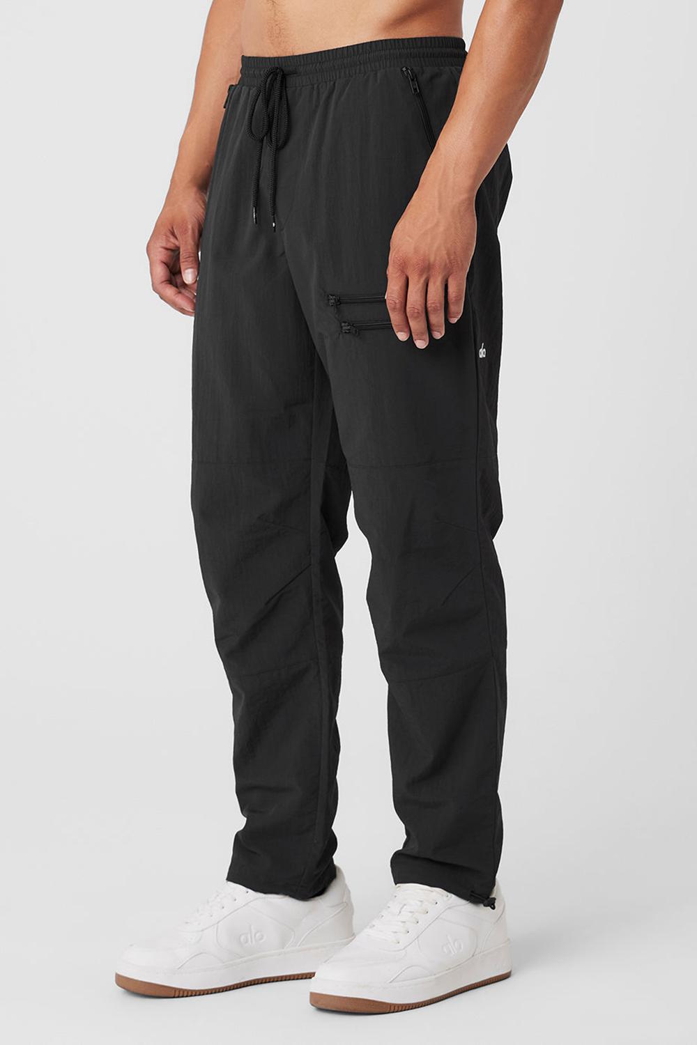 Black Men Alo Yoga Takeaway Track Pant | Australia  31570-OCPS