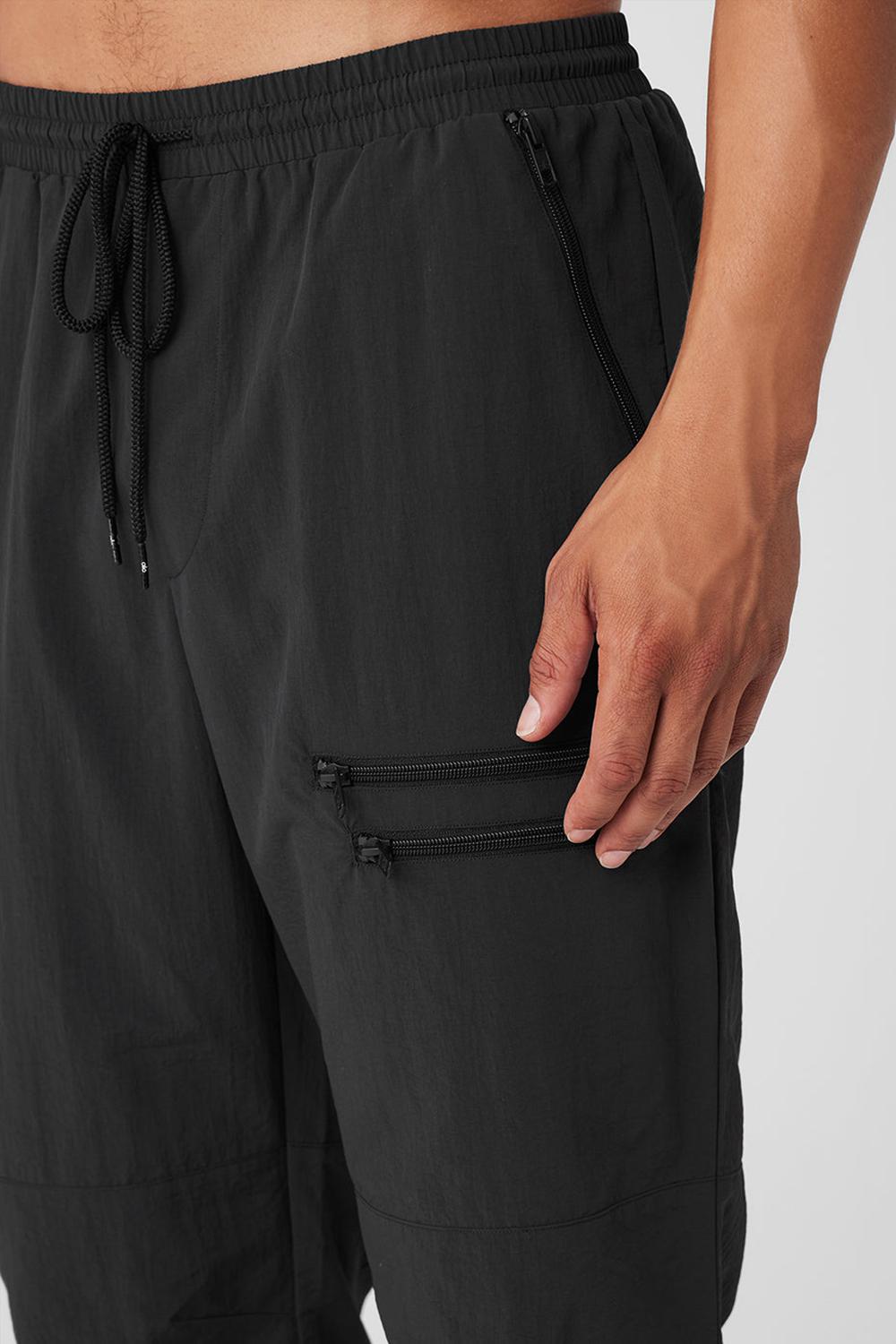 Black Men Alo Yoga Takeaway Track Pant | Australia  31570-OCPS