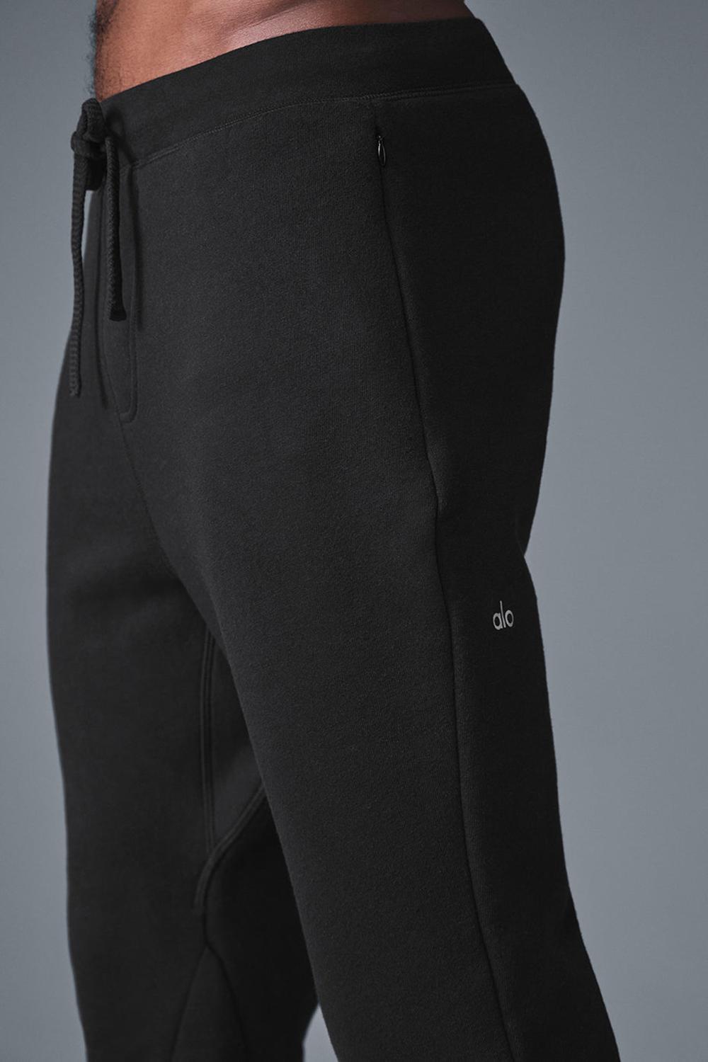 Black Men Alo Yoga The Triumph Sweatpant | Australia  83490-QOGE