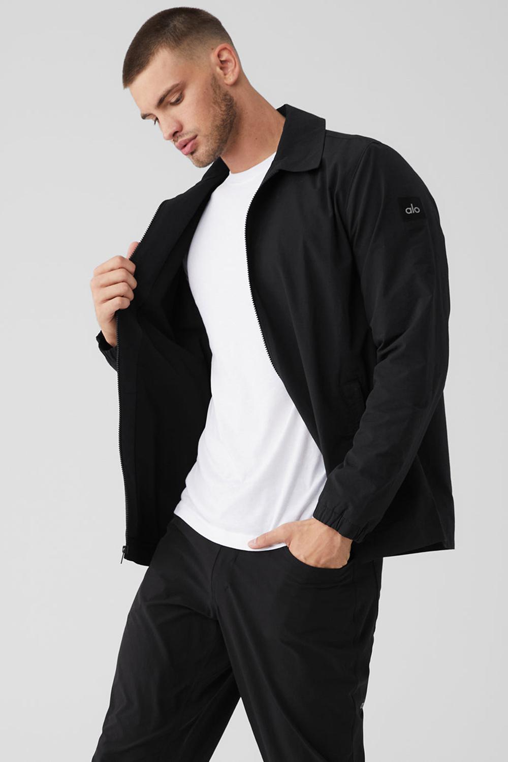 Black Men Alo Yoga Torrent Overshirt | Australia  06219-GQPC