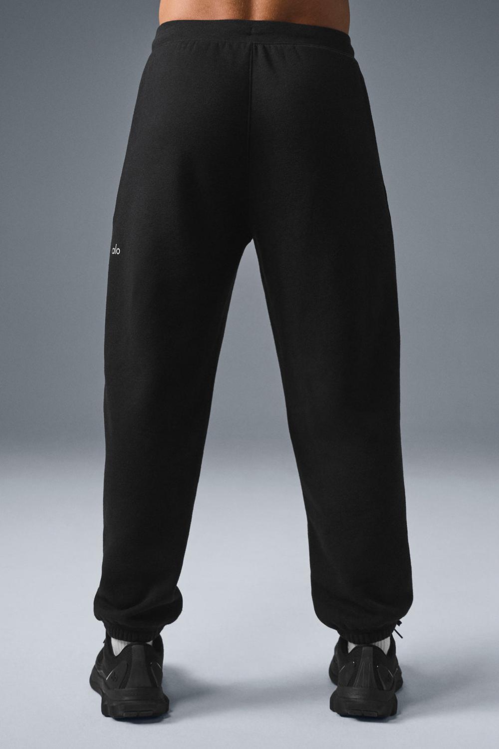 Black Men Alo Yoga Triumph Restore Sweatpant | Australia  83257-VFHR