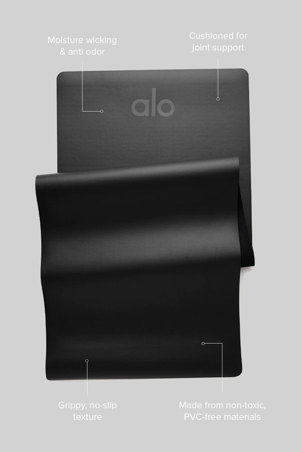 Black Men Alo Yoga Warrior Mat | Australia  14602-KFCQ