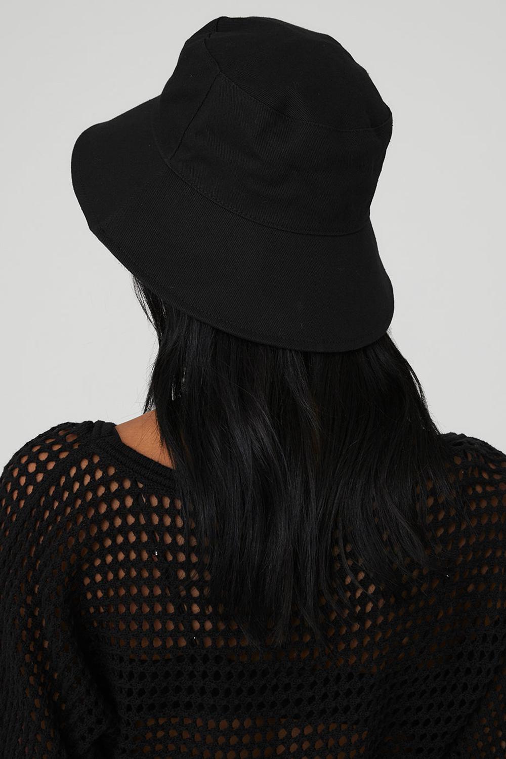 Black Men Alo Yoga Weekender Bucket Hat | Australia  84751-BWDQ