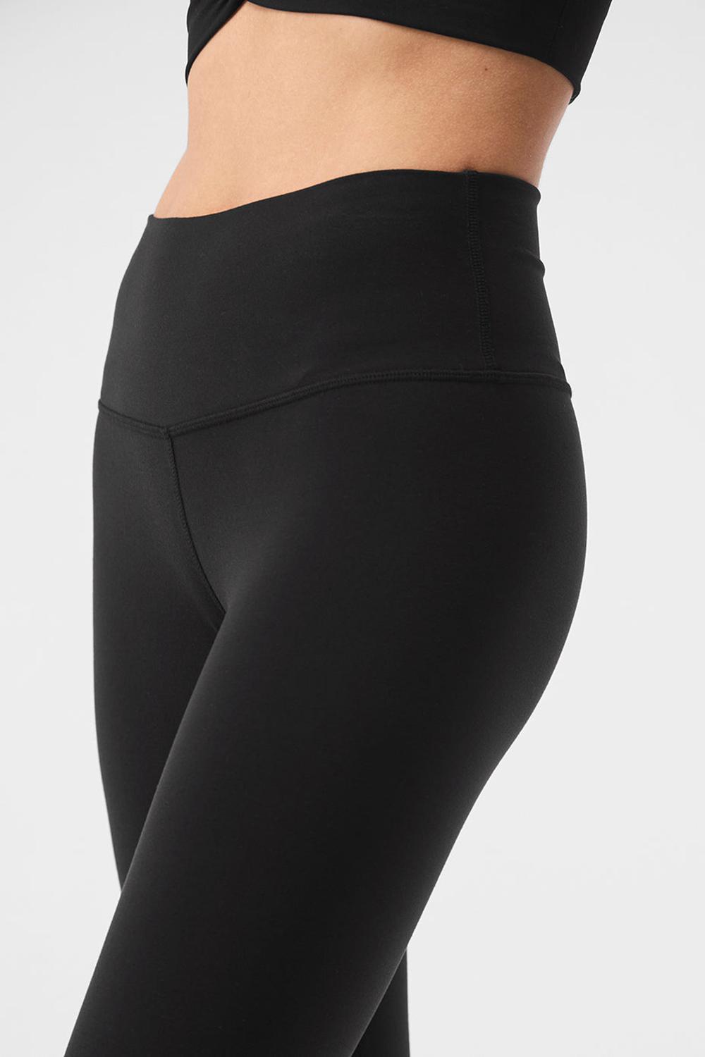 Black Women Alo Yoga 7/8 High-Waist Airbrush Legging | Australia  38102-LYEQ