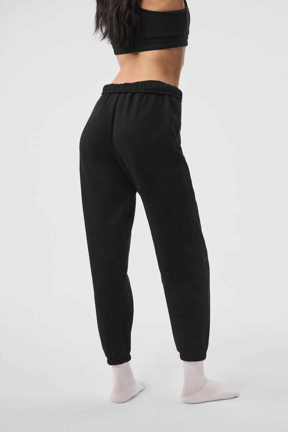 Black Women Alo Yoga Accolade Sweatpant | Australia  01765-NRDF