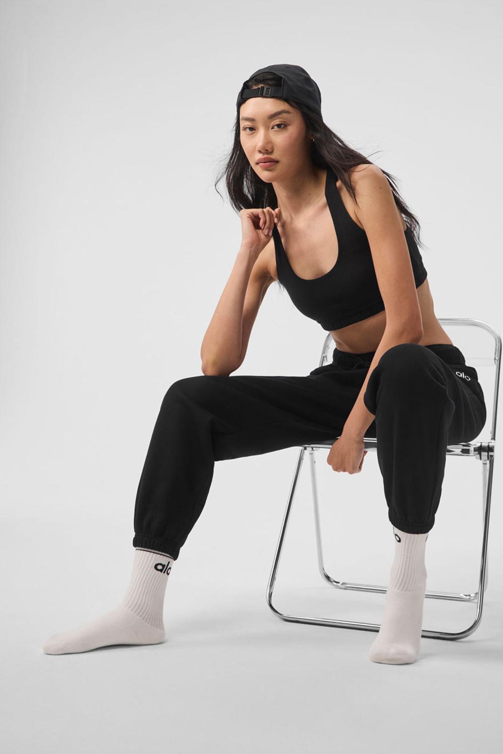 Black Women Alo Yoga Accolade Sweatpant | Australia  01765-NRDF