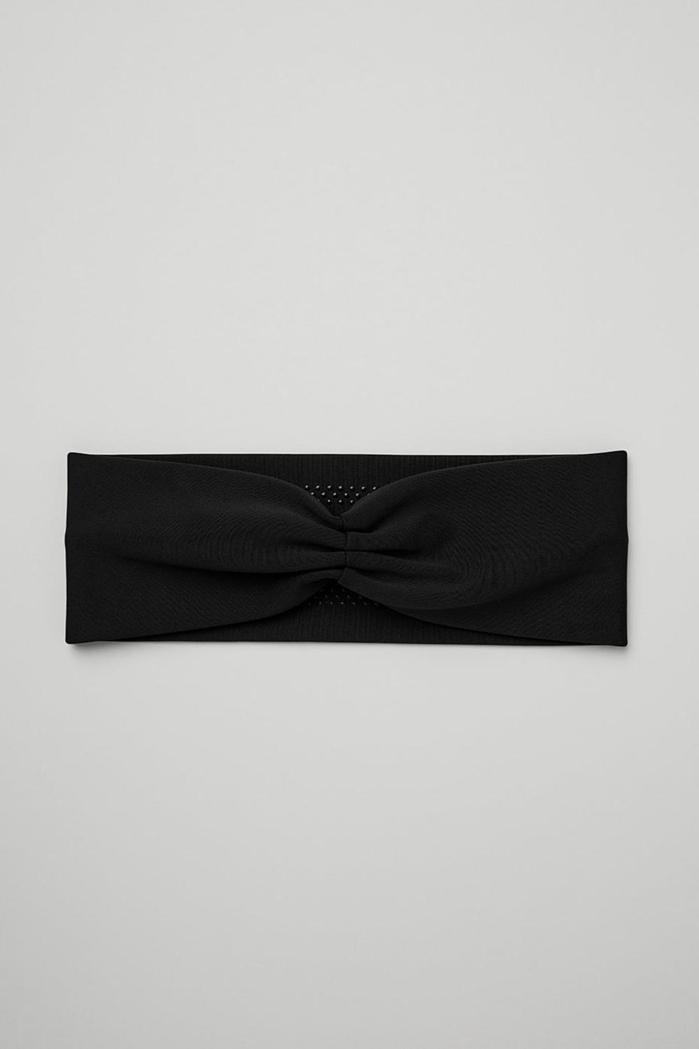 Black Women Alo Yoga Airlift Headband | Australia  85793-SROF