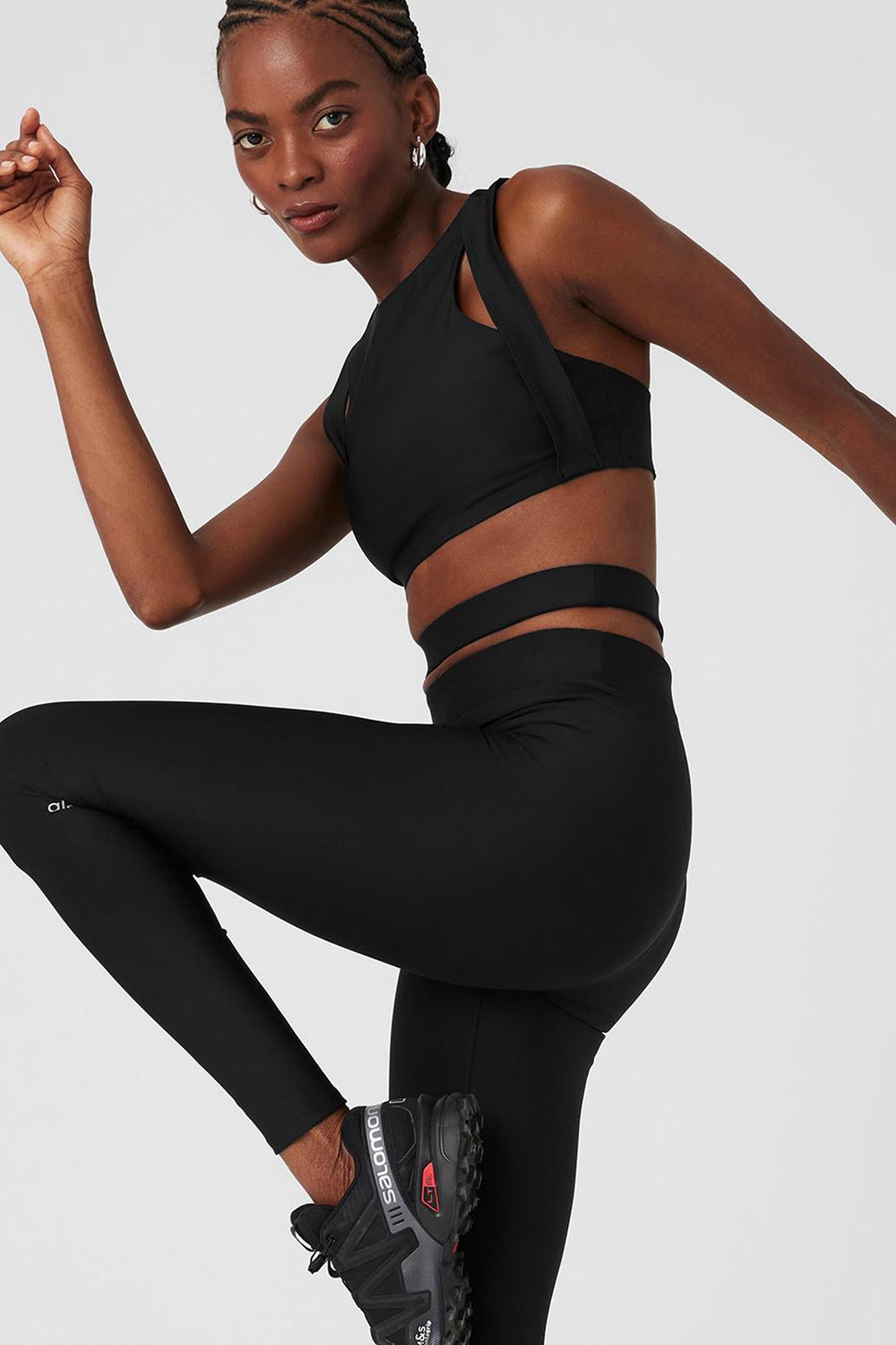 Black Women Alo Yoga Airlift High-Waist All Access Legging | Australia  69478-KVXL