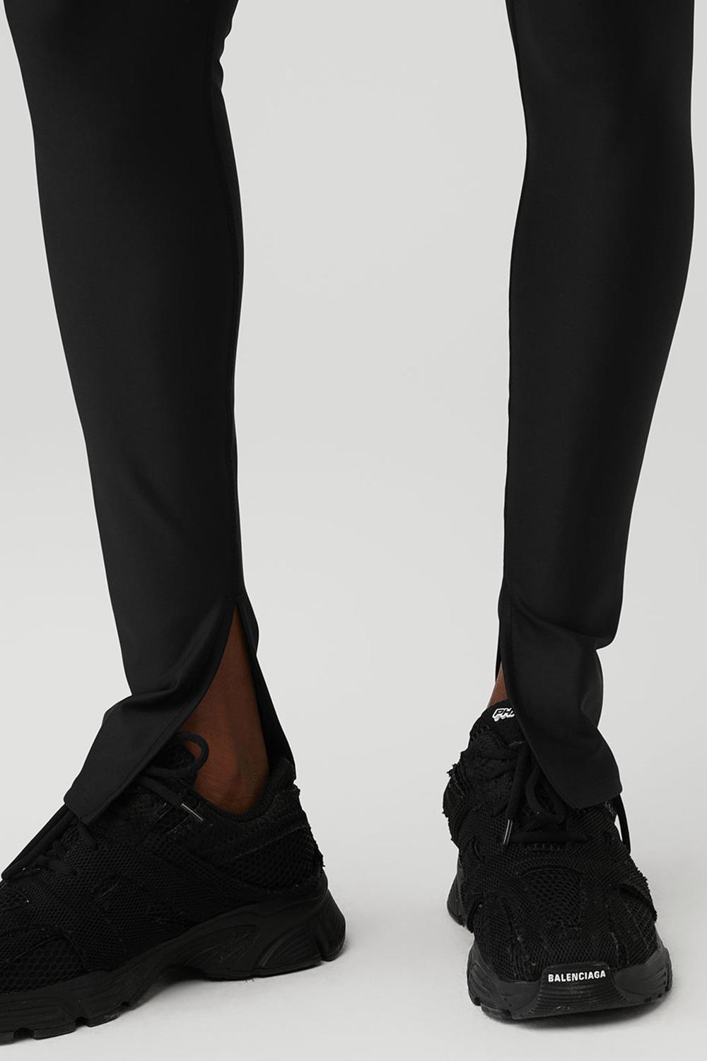 Black Women Alo Yoga Airlift High-Waist Elongated Legging | Australia  68720-STBQ