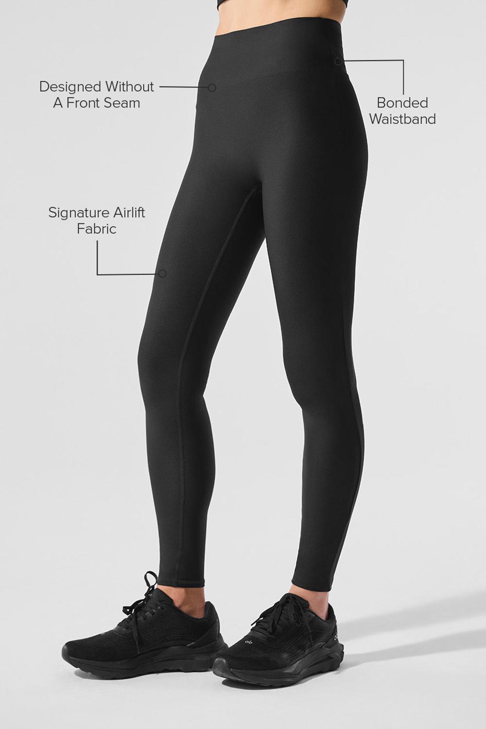 Black Women Alo Yoga Airlift High-Waist Sleek Legging | Australia  95413-QFOV