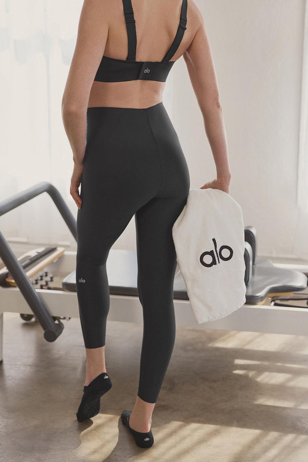 Black Women Alo Yoga Airlift Strength Extreme High-Waist 7/8 Legging | Australia  75812-WNCU