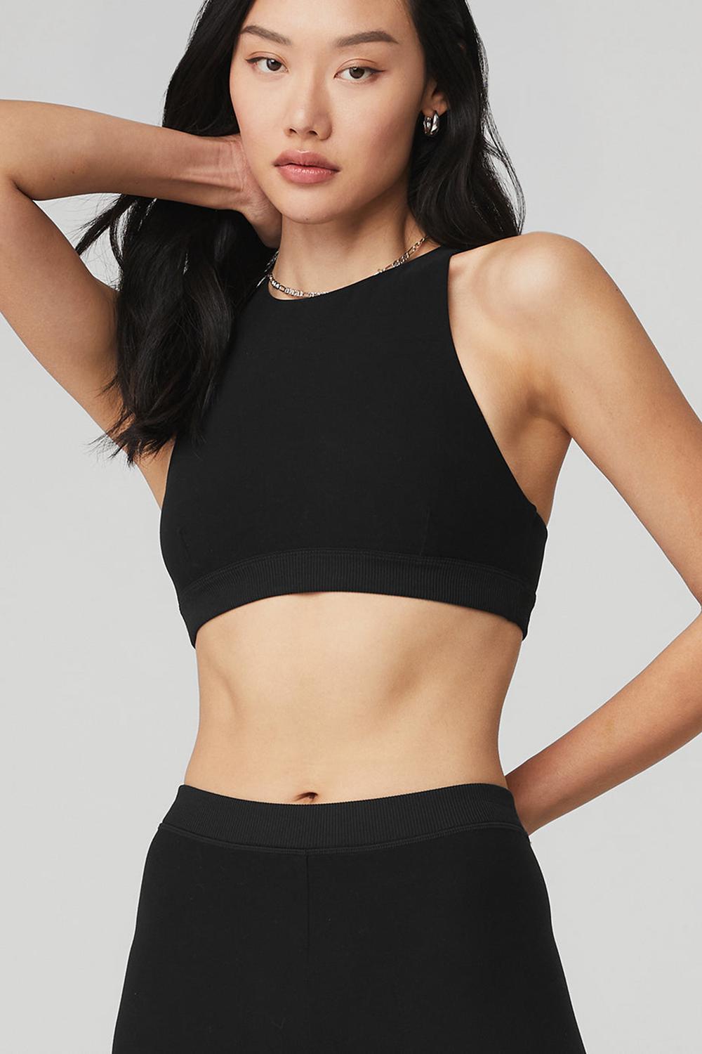 Black Women Alo Yoga Alosoft High-Waist Iconic 90'sri Legging | Australia  93256-WSFO