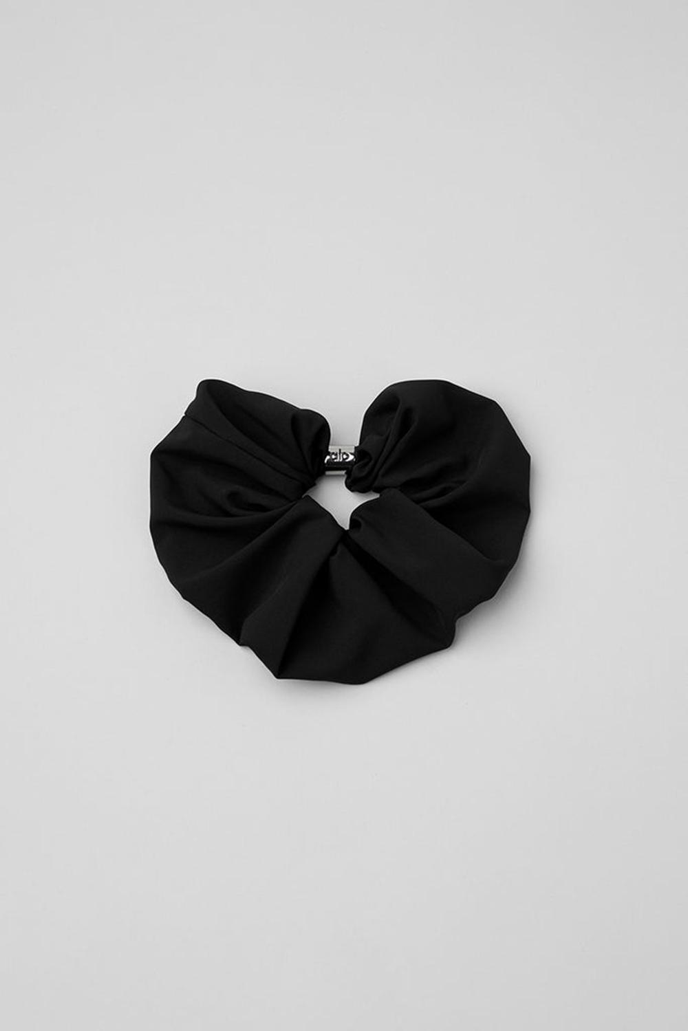 Black Women Alo Yoga Bead It Oversized Scrunchie | Australia  67319-KLFW