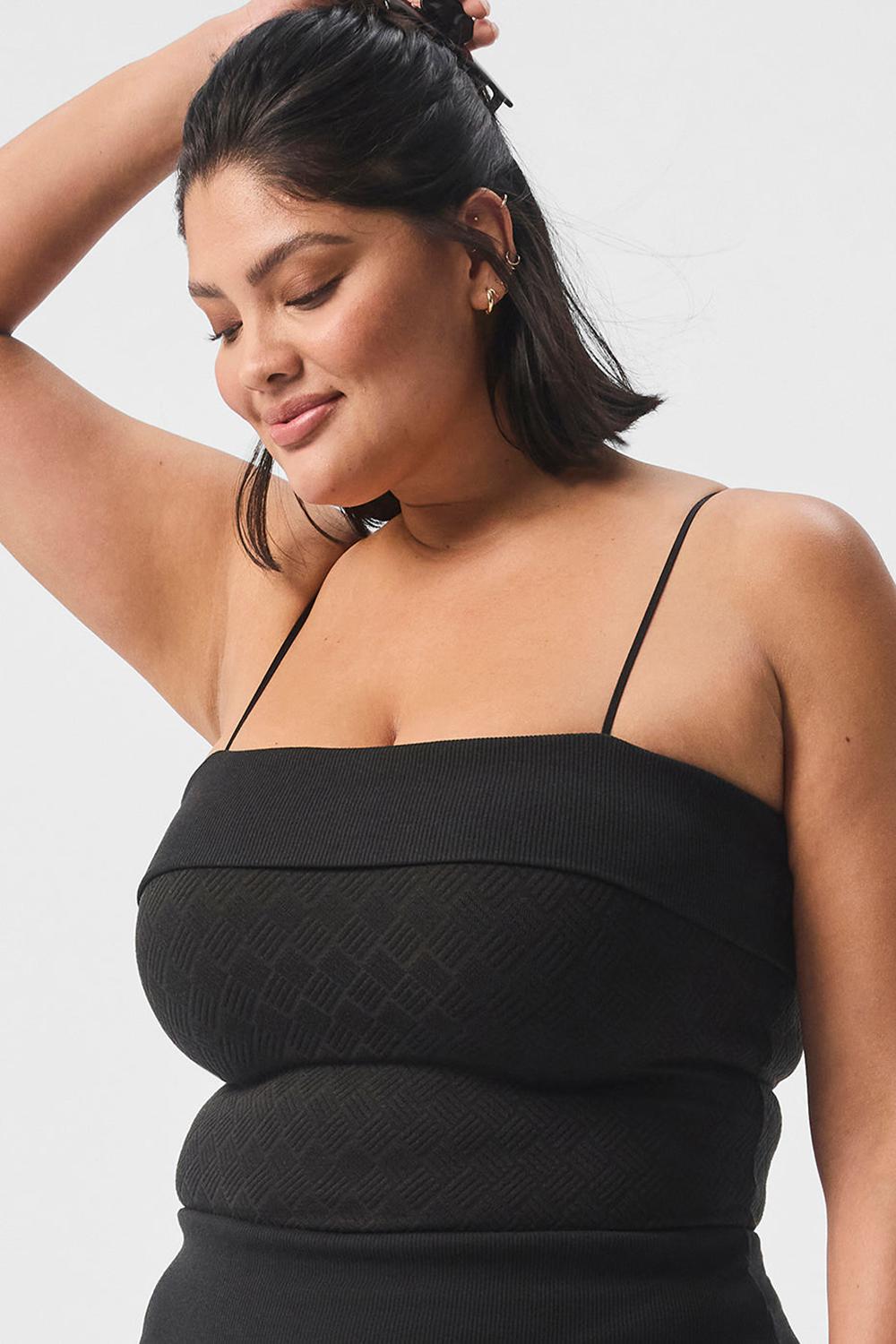 Black Women Alo Yoga Doubles Only Bra Tank | Australia  54107-NZED