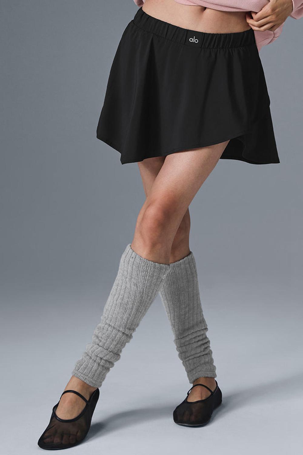 Black Women Alo Yoga Freestyle Skirt | Australia  63941-LUPZ