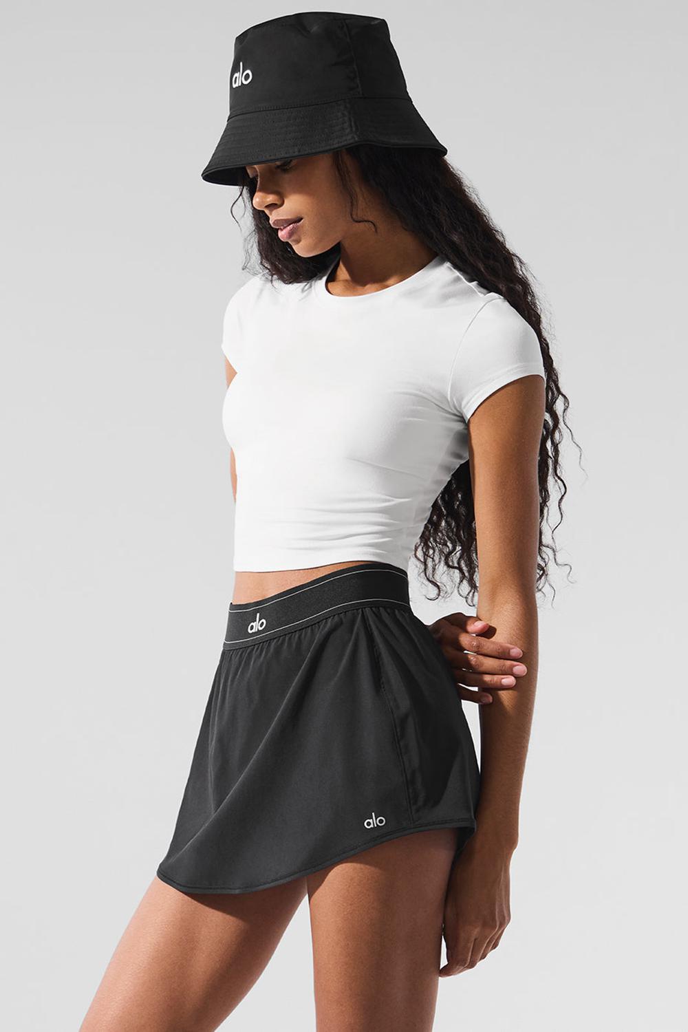 Black Women Alo Yoga Fundamental Bucket Hat | Australia  04526-FZPX