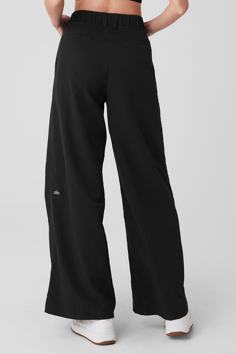 Black Women Alo Yoga High-Waist Street Smart Pant | Australia  68217-ILGQ