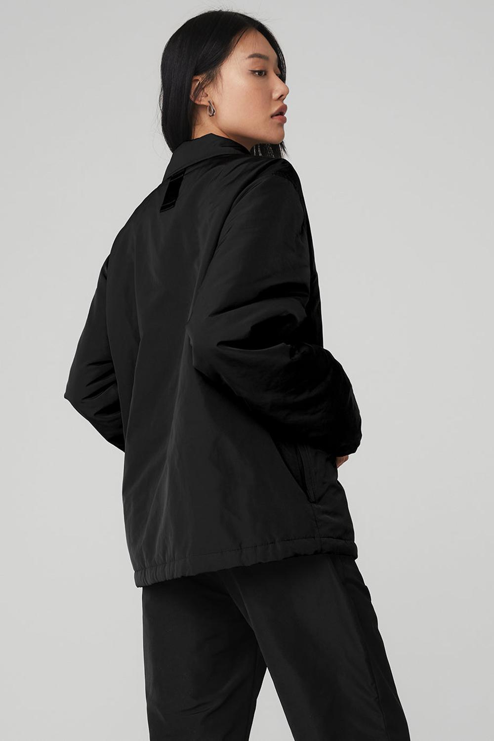 Black Women Alo Yoga Legend Jacket | Australia  86743-AXNY