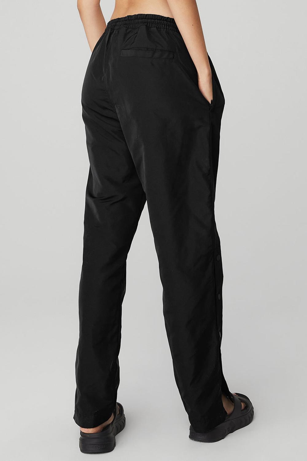 Black Women Alo Yoga Legend Snap Pant | Australia  43768-OBDY