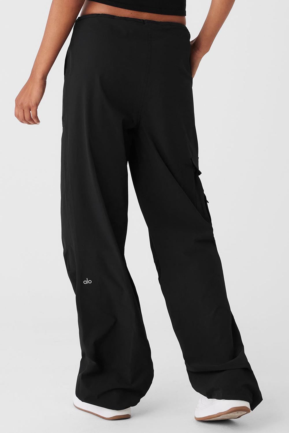 Black Women Alo Yoga Megastar Cargo Pant | Australia  58047-WSPG