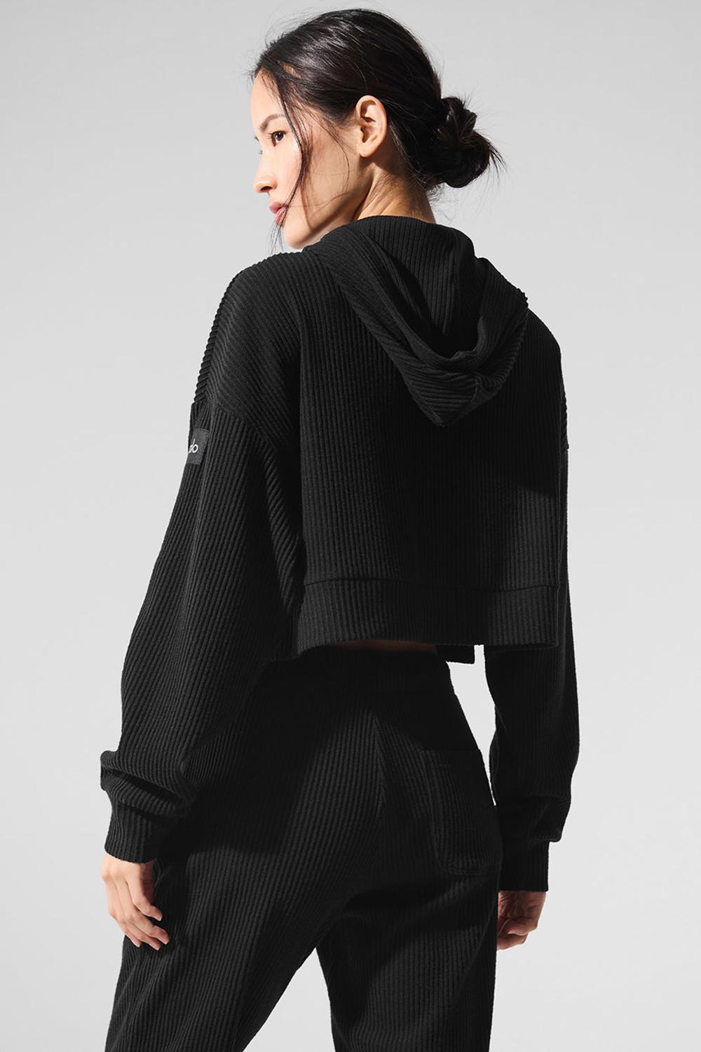 Black Women Alo Yoga Muse Hoodie | Australia  42958-PWYT