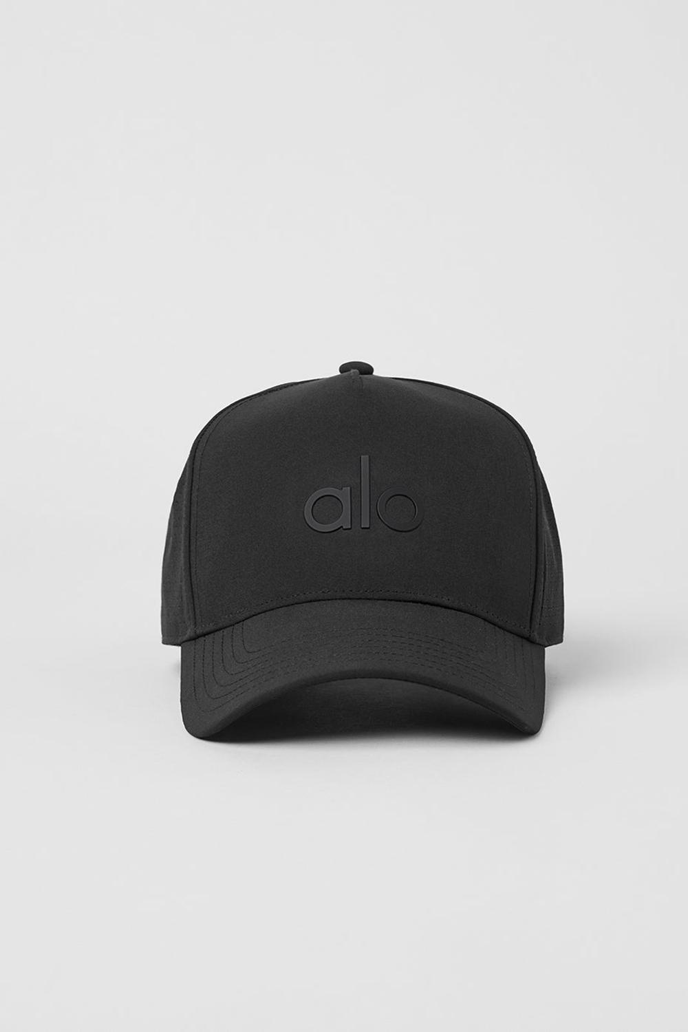 Black Women Alo Yoga Performance District Trucker Hat | Australia  16489-QJAP