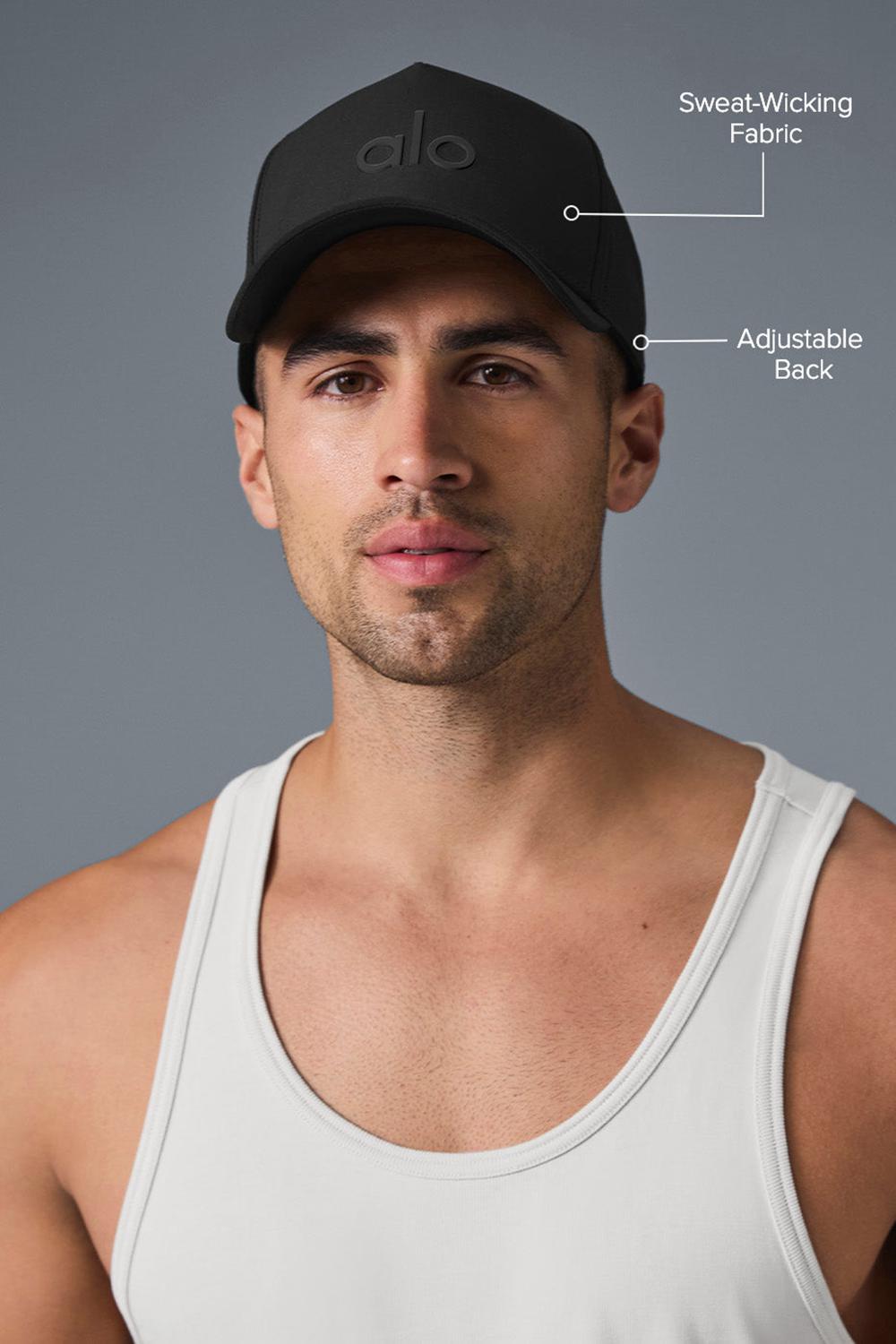 Black Women Alo Yoga Performance District Trucker Hat | Australia  16489-QJAP