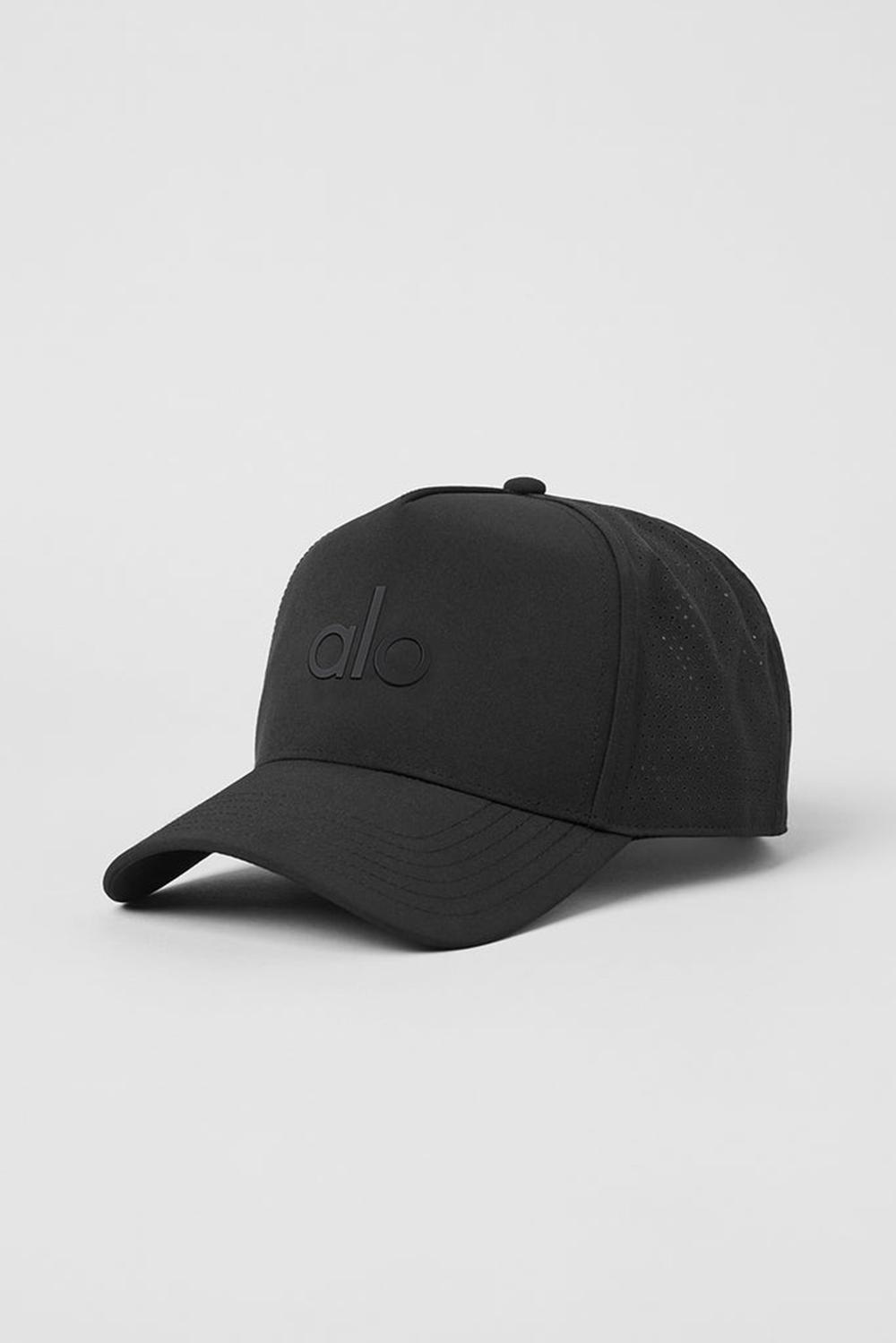 Black Women Alo Yoga Performance District Trucker Hat | Australia  16489-QJAP