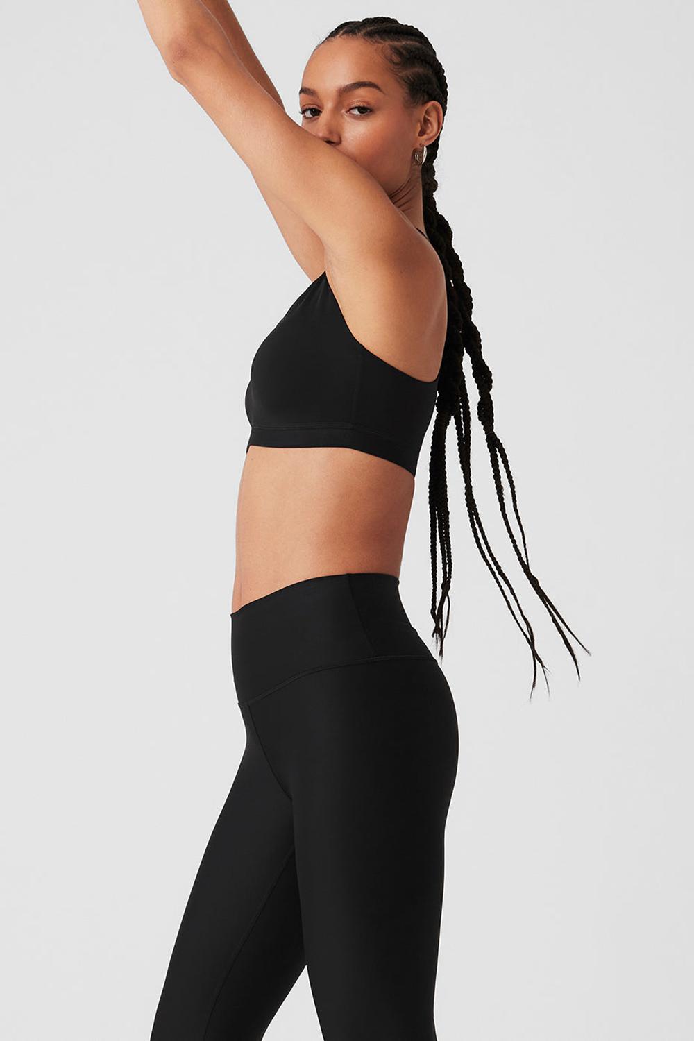 Black Women Alo Yoga Power Move High Impact Bra | Australia  61349-MNKI