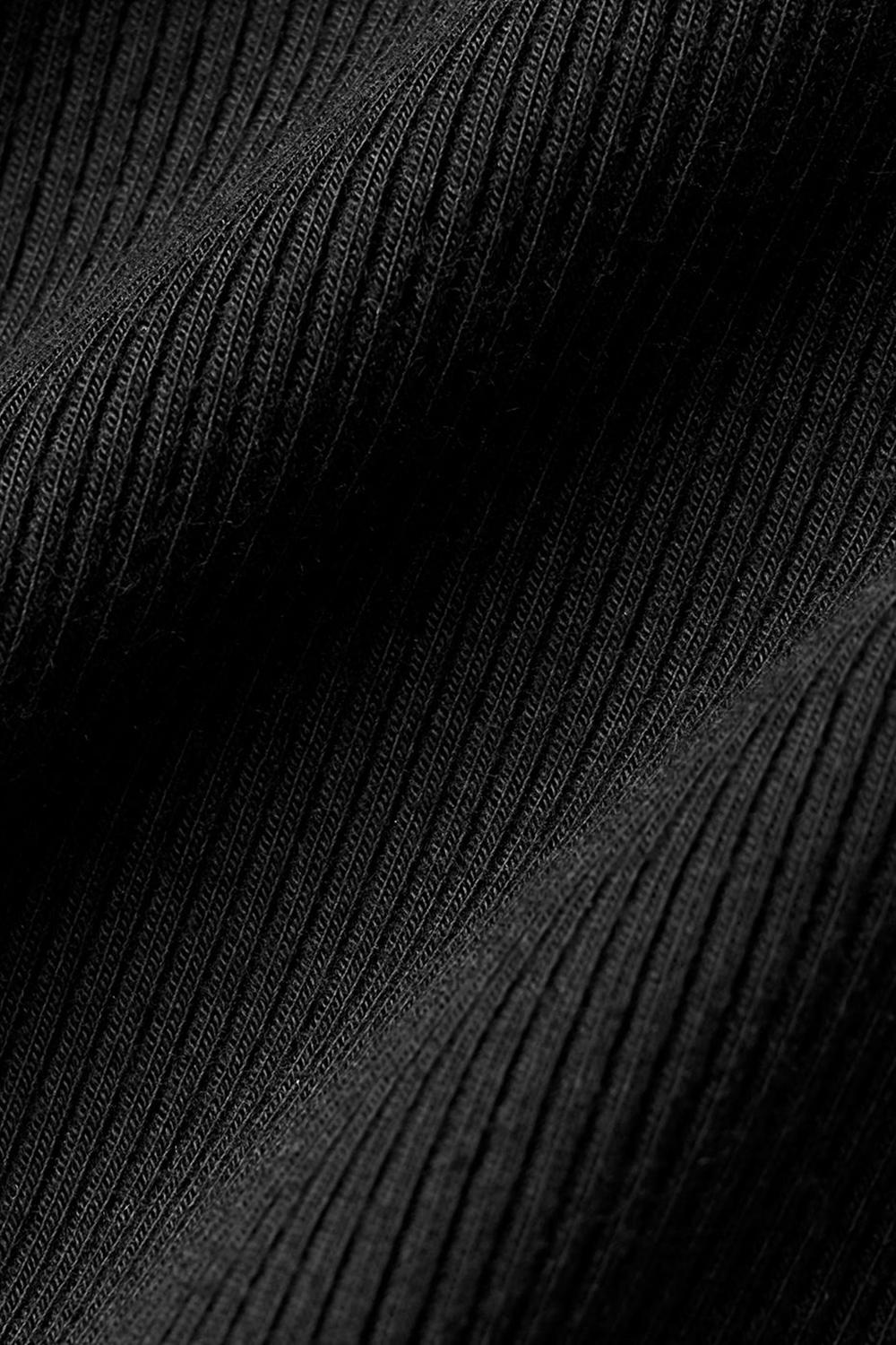 Black Women Alo Yoga Ribbed Mesmerize Long Sleeve | Australia  25137-AWJM