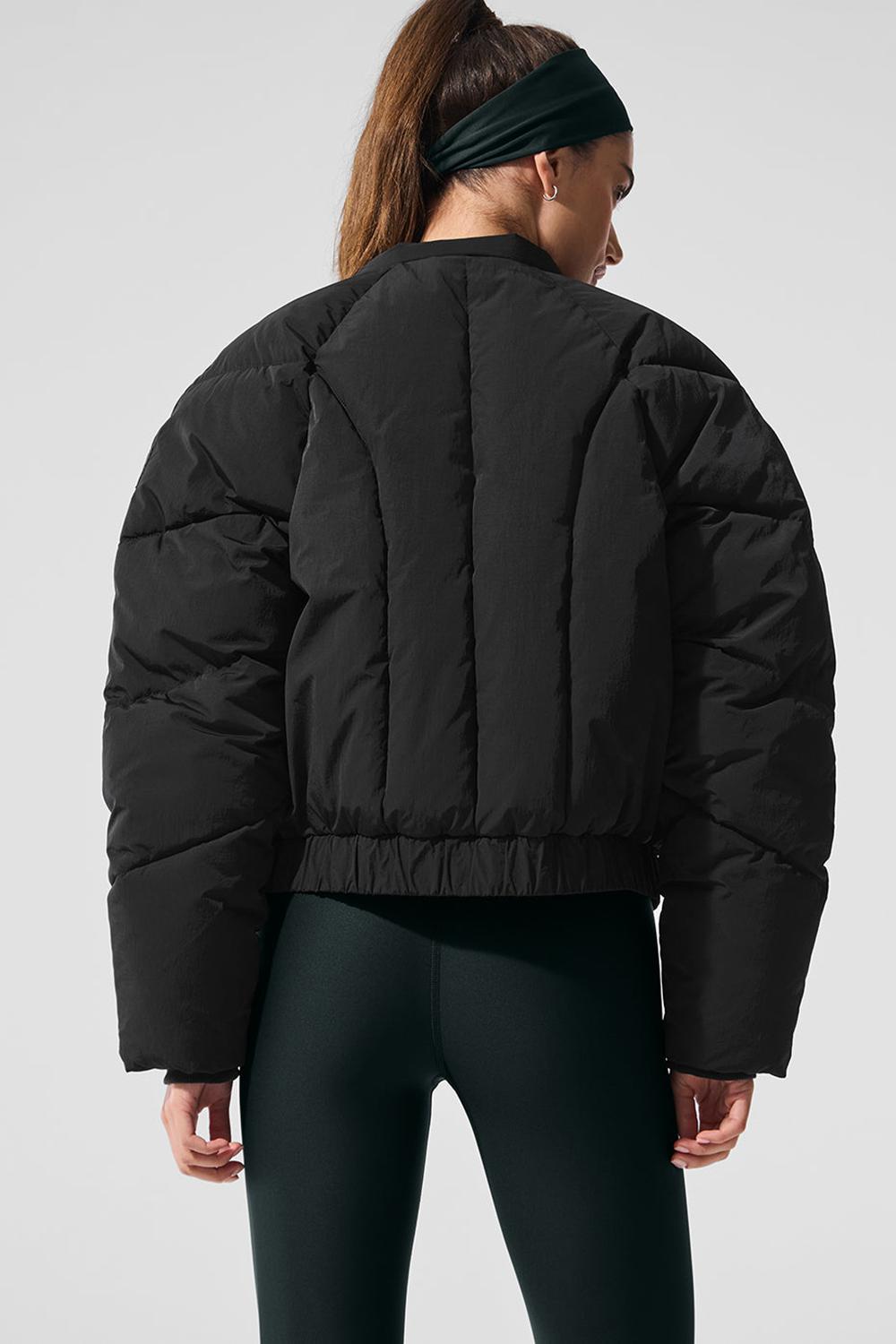 Black Women Alo Yoga Stargazing Puffer Jacket | Australia  90142-YZGE
