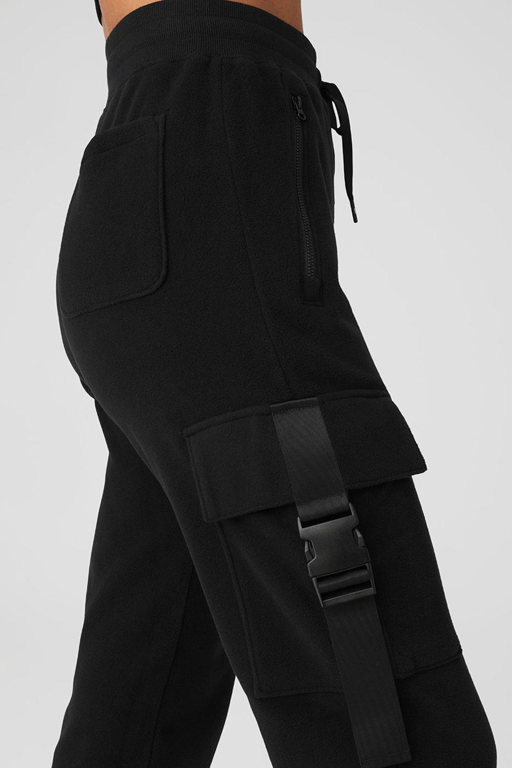 Black Women Alo Yoga Streetside Sweatpant | Australia  78205-CWZR
