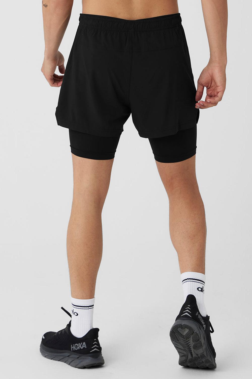 Black / Black Men Alo Yoga 5