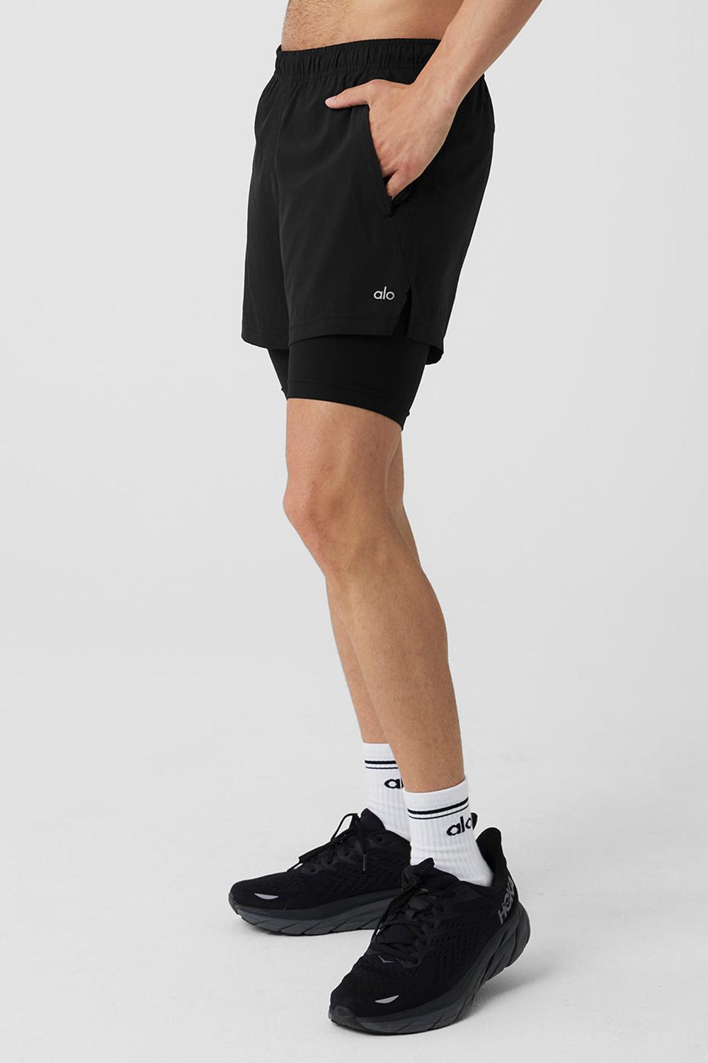 Black / Black Men Alo Yoga 5