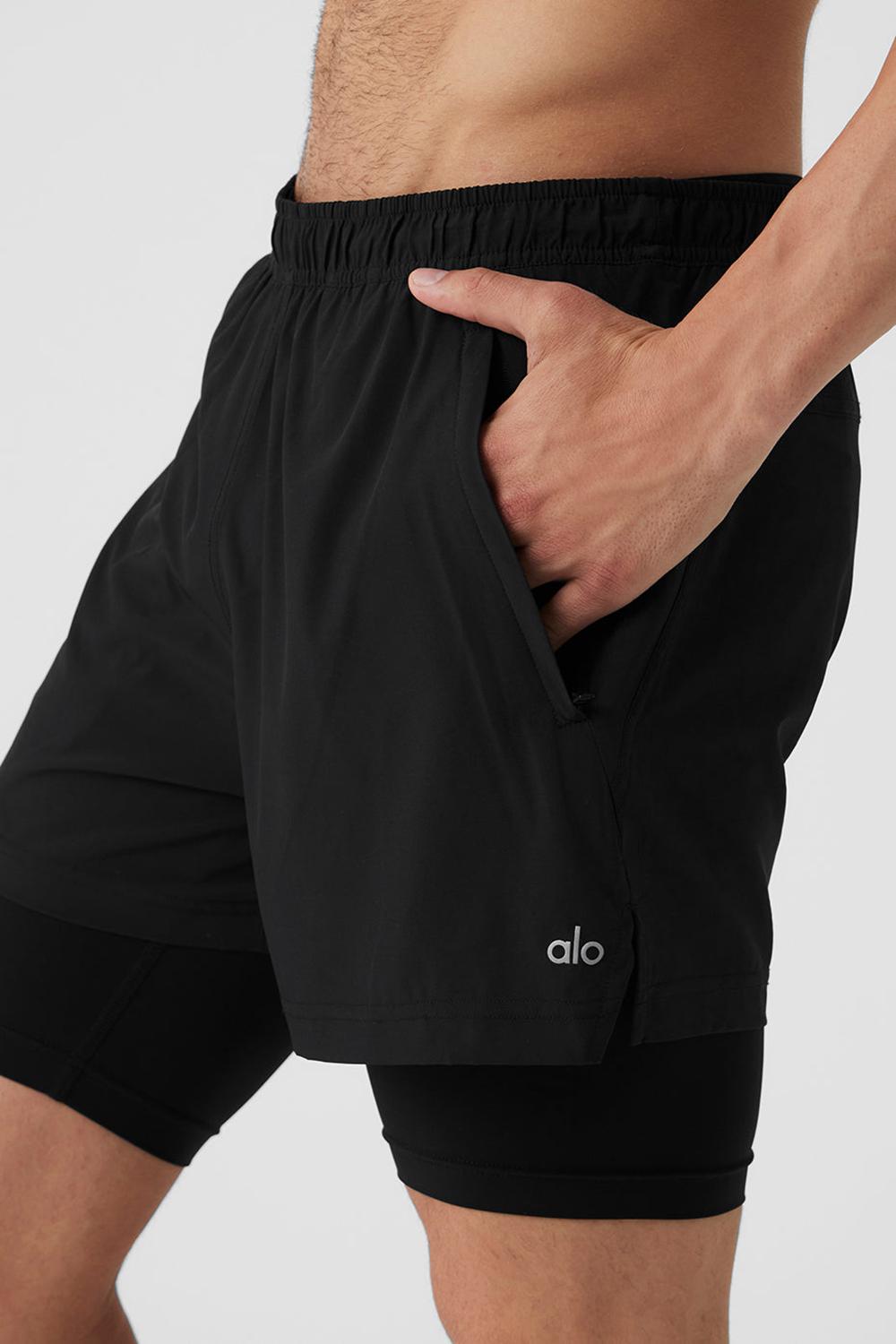 Black / Black Men Alo Yoga 5