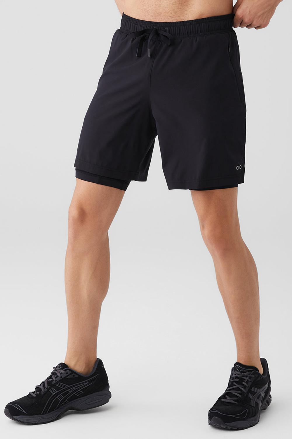 Black / Black Men Alo Yoga 7