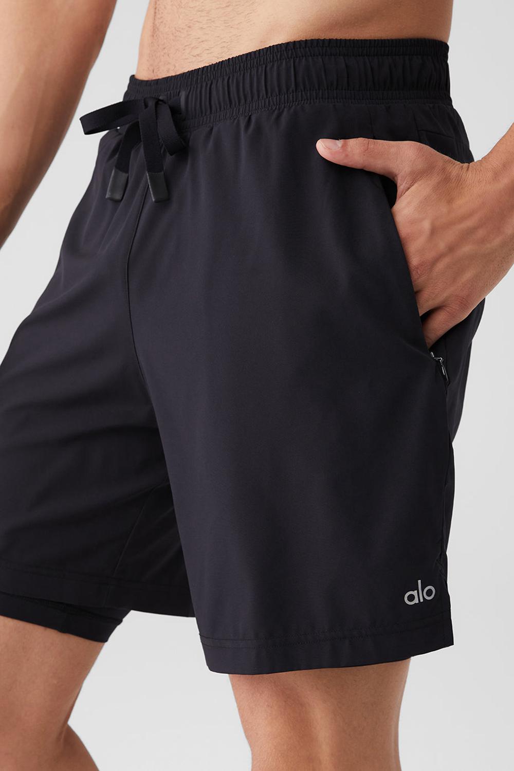 Black / Black Men Alo Yoga 7
