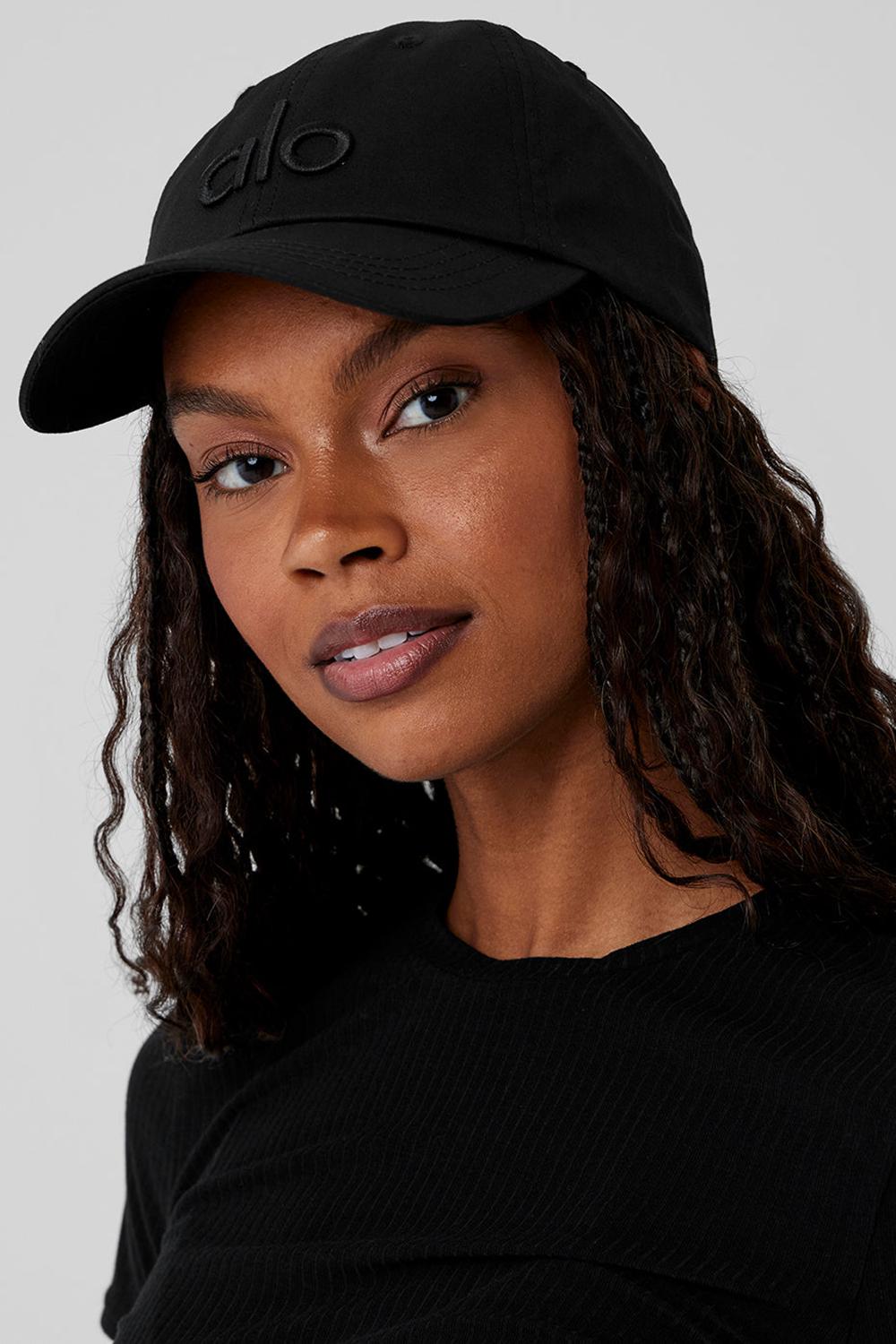 Black / Black Women Alo Yoga Off Duty Hats Cap | Australia  01652-HWDO