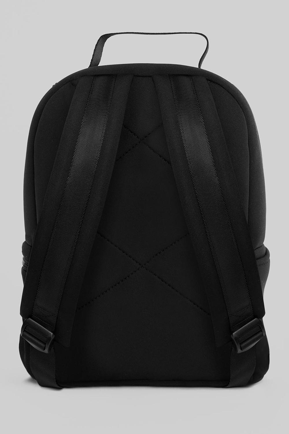 Black / Silver Women Alo Yoga Stow Backpack | Australia  32801-GMPK