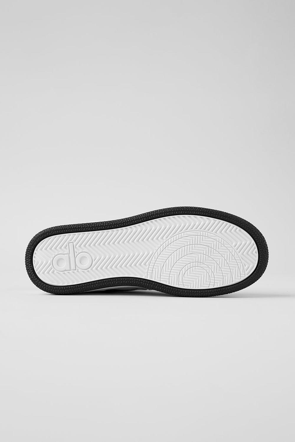 Black / White Men Alo Yoga Recovery Mode Sneaker | Australia  43706-IOFZ