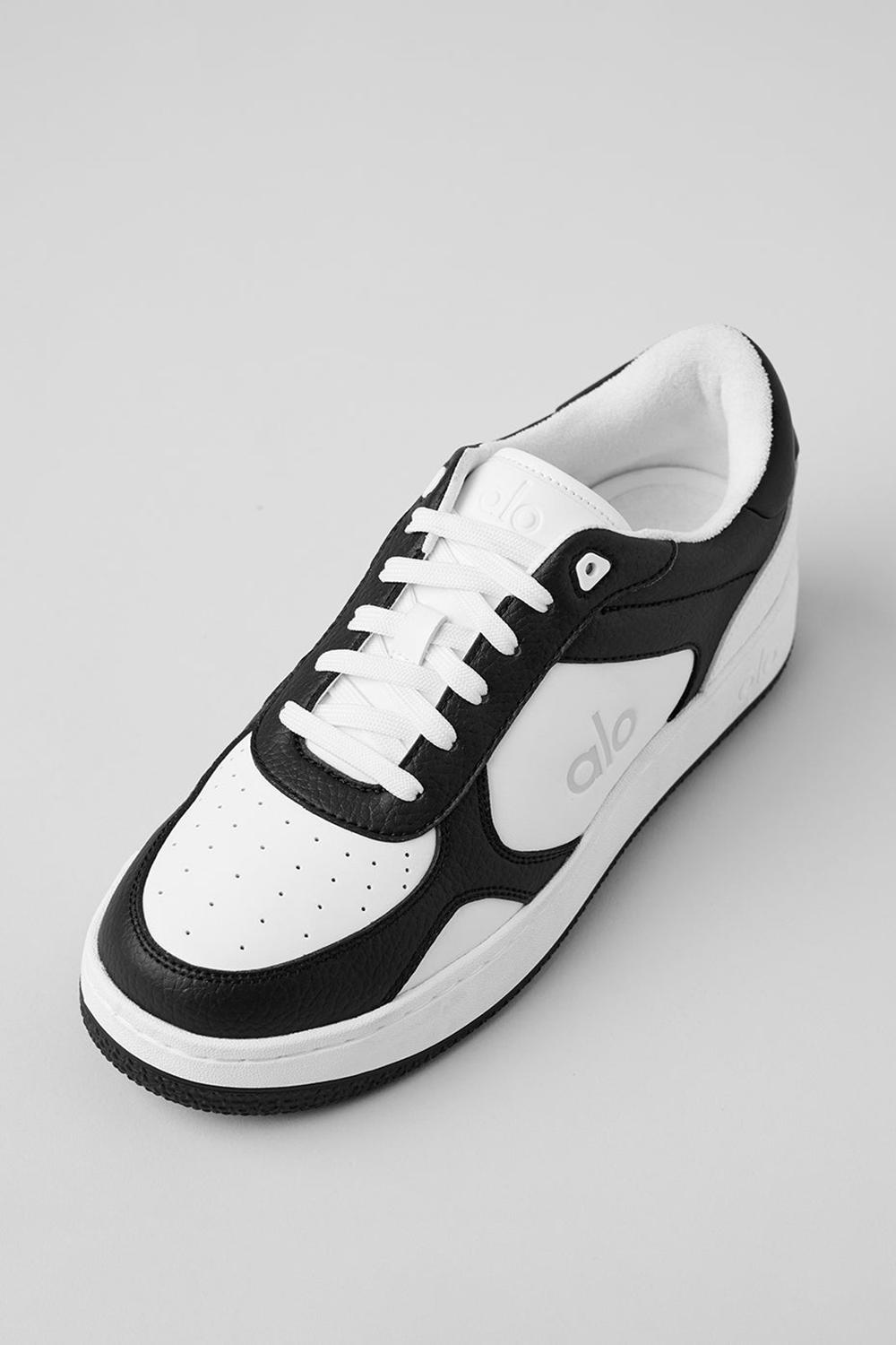 Black / White Men Alo Yoga Recovery Mode Sneaker | Australia  43706-IOFZ