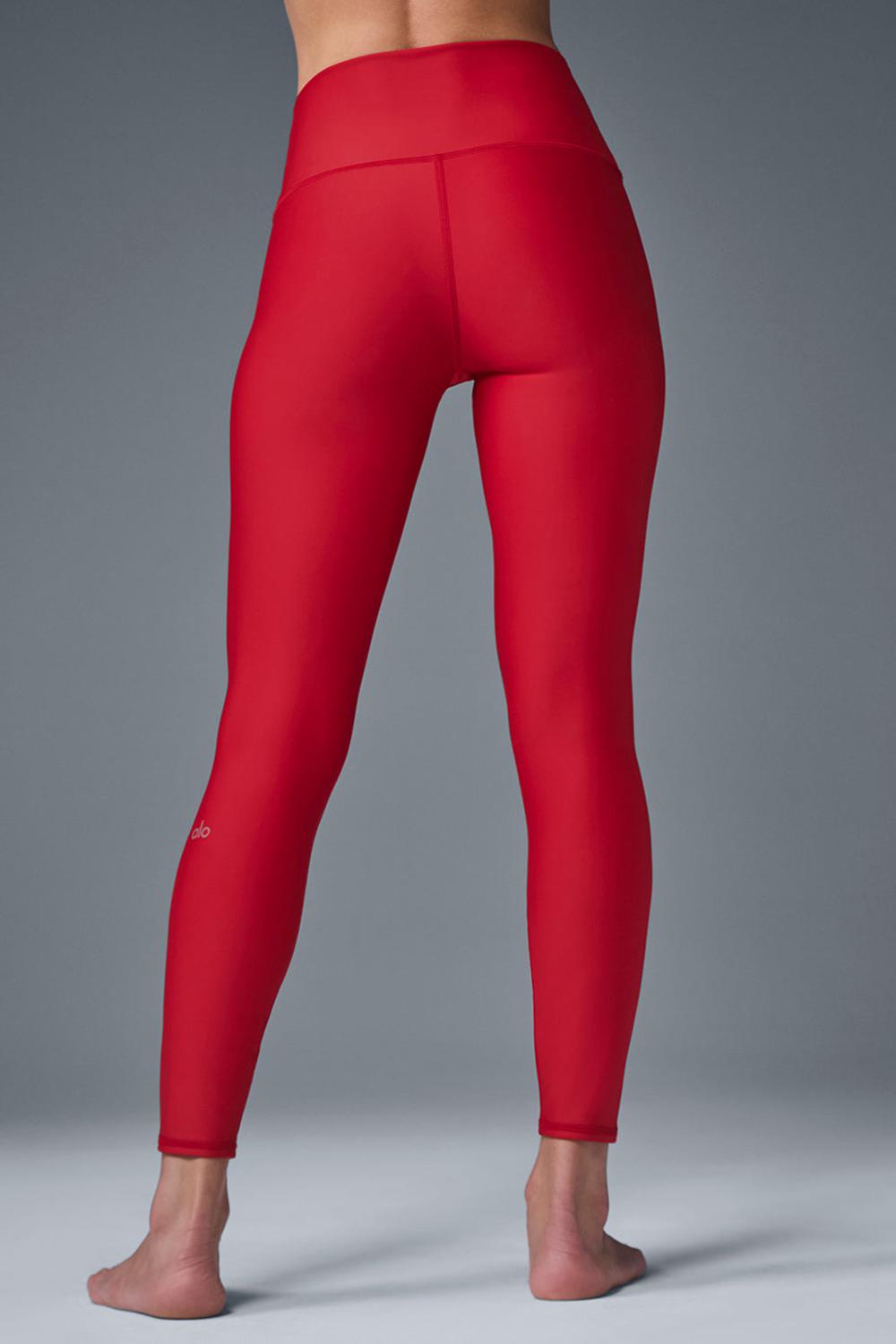 Bold Red Women Alo Yoga 7/8 High-Waist Airlift Legging | Australia  59037-OFZJ